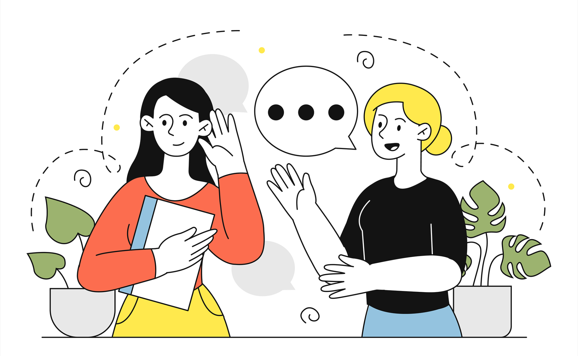 How listening is much more than not talking?