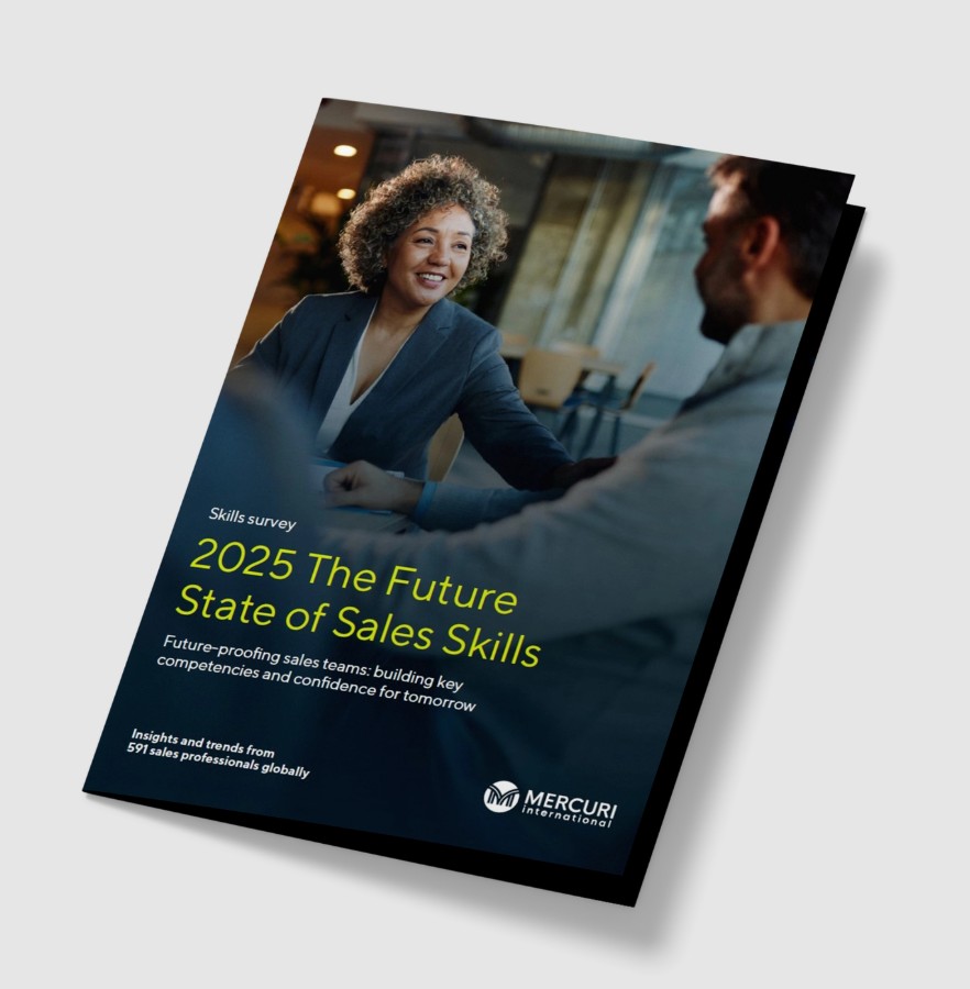 2025 The Future State of Sales Skills report cover